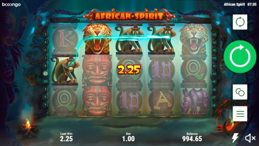 African Spirit slot game review