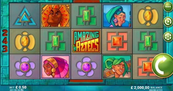 Want to be a big winner? Sign up now at Happyluke and play Amazing Aztecs