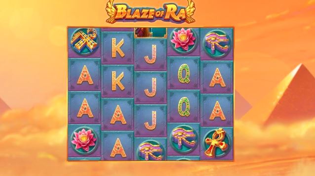 Register now at Happyluke and play Blaze of Ra to win big!