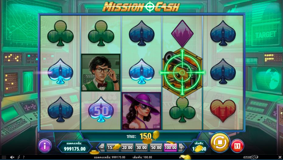 mission cash slot game Happyluke 