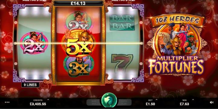 Online slot game