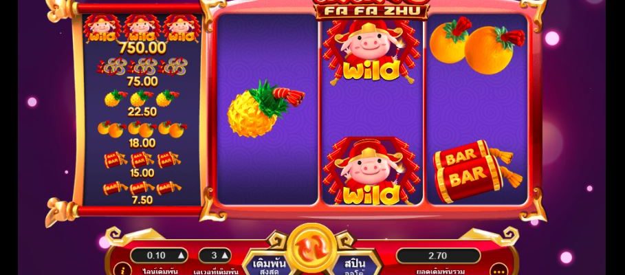 หาวิธีที่เร็วที่สุดในการชนะ FA FA ZHU SLOT ออนไลน์
