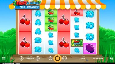 เติมเงินในตะกร้าของคุณด้วยชัยชนะอันแสนหวานใน NetEnt’s Fruit Shop Megaways